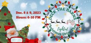 Christmas Drive, Dec 8 & 9, 2023