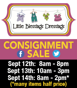 Little Blessings Dressings Consignment Sale