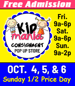 Kid Mania Consignment Pop Up Store