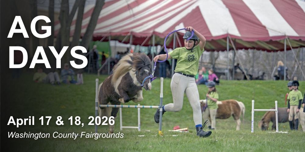 Graphic promoting 2026 Ag Days